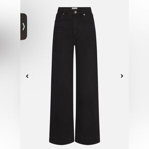 FRAME RIGID DENIM | HIGH RISE
WIDE | FULL LENGTH JEANS